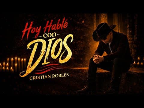 CRISTIAN ROBLES – Hoy Hablé Con Dios