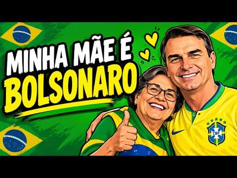 MINHA MÃE E BOLSONARO / MEU PAI E BOLSONARO- OLHA O FLAVIO BOLSONARO AÍ GENTE TROPA DO 22 VOTA VOTA
